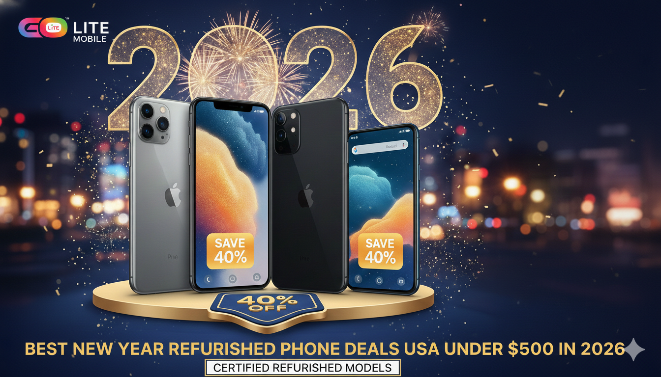 New Year refurbished phone deals USA